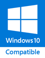 Compatible with Windows 10